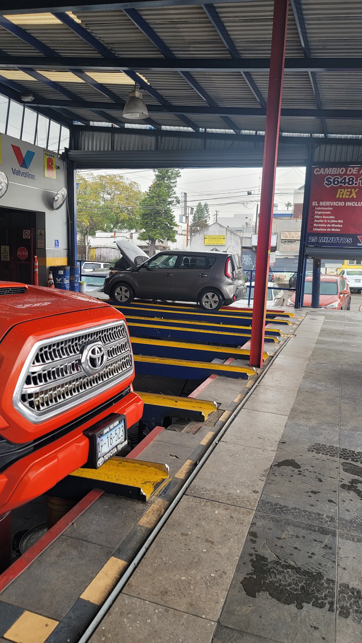 Servicio Autorex, Otras zonas