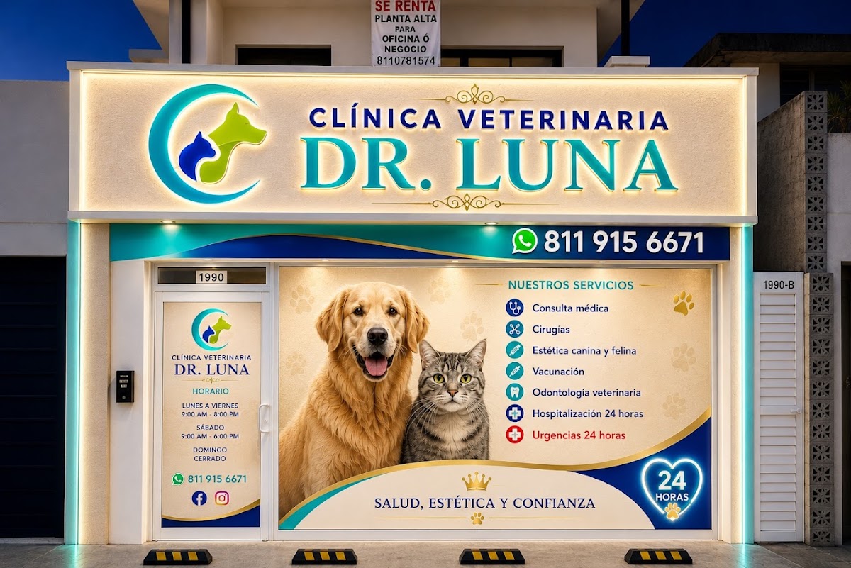 Clínica Veterinaria Dr. Luna, Centro de Monterrey