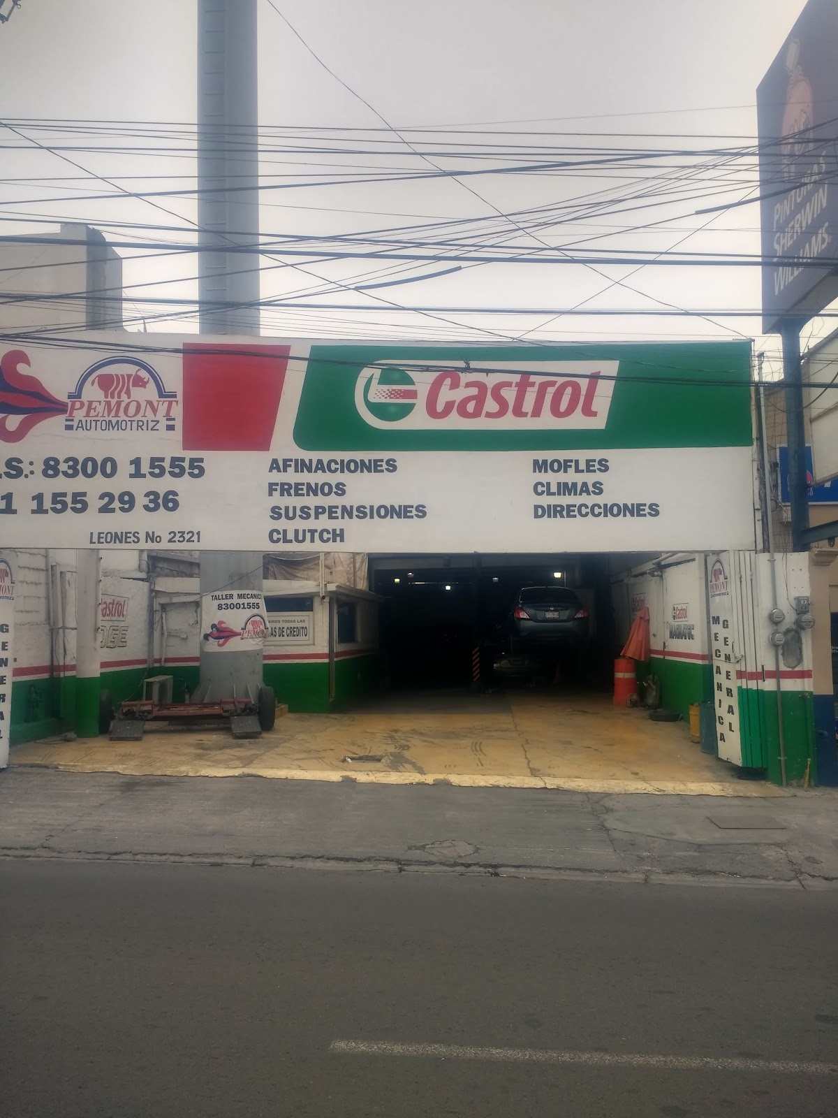 Taller Mecánico Pemont, Cumbres