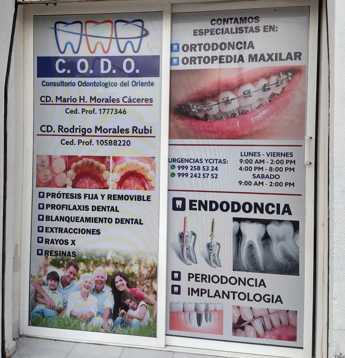 Consultorio Odontológico Del Oriente, Otras zonas
