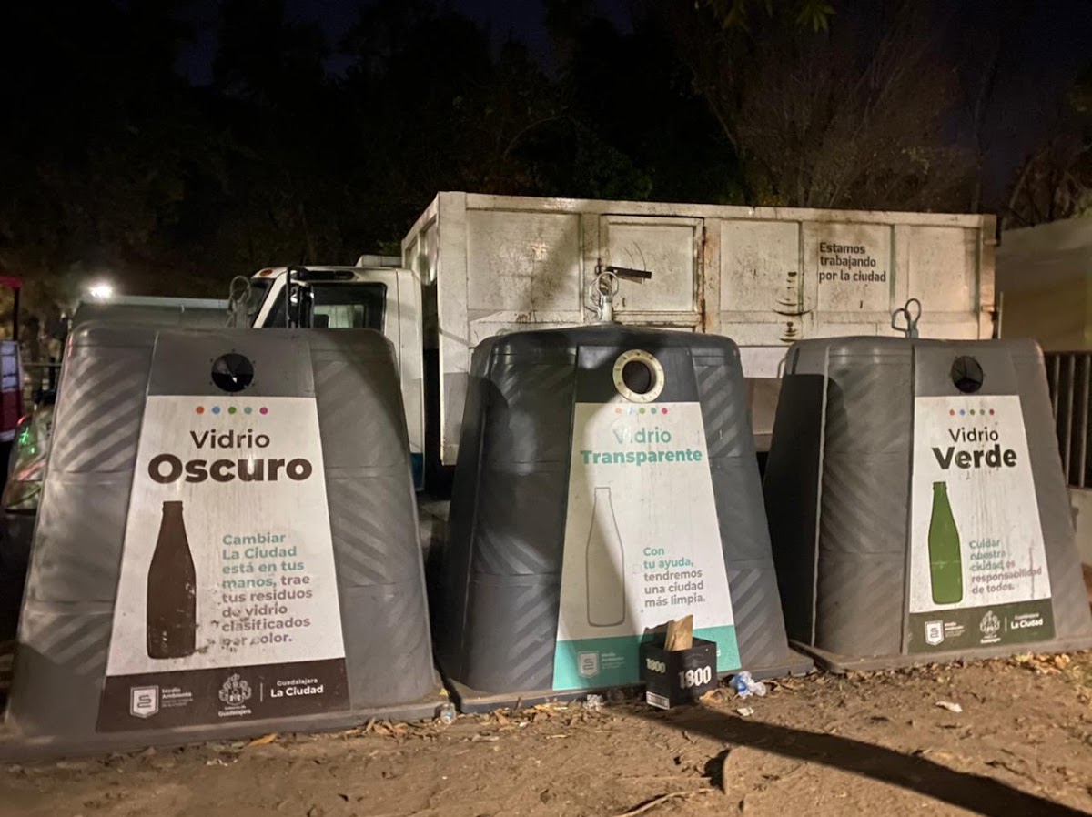 Módulos para reciclaje "Puntos Limpios", Providencia