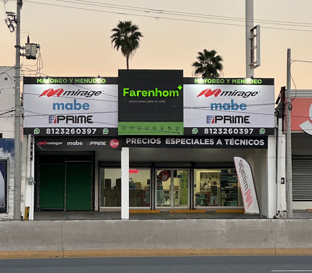 Farenhom, Otras zonas