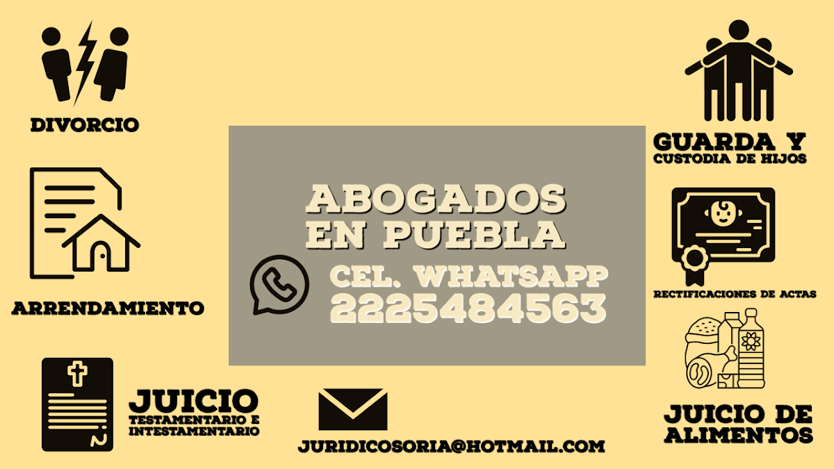 Abogado en Puebla, Otras zonas
