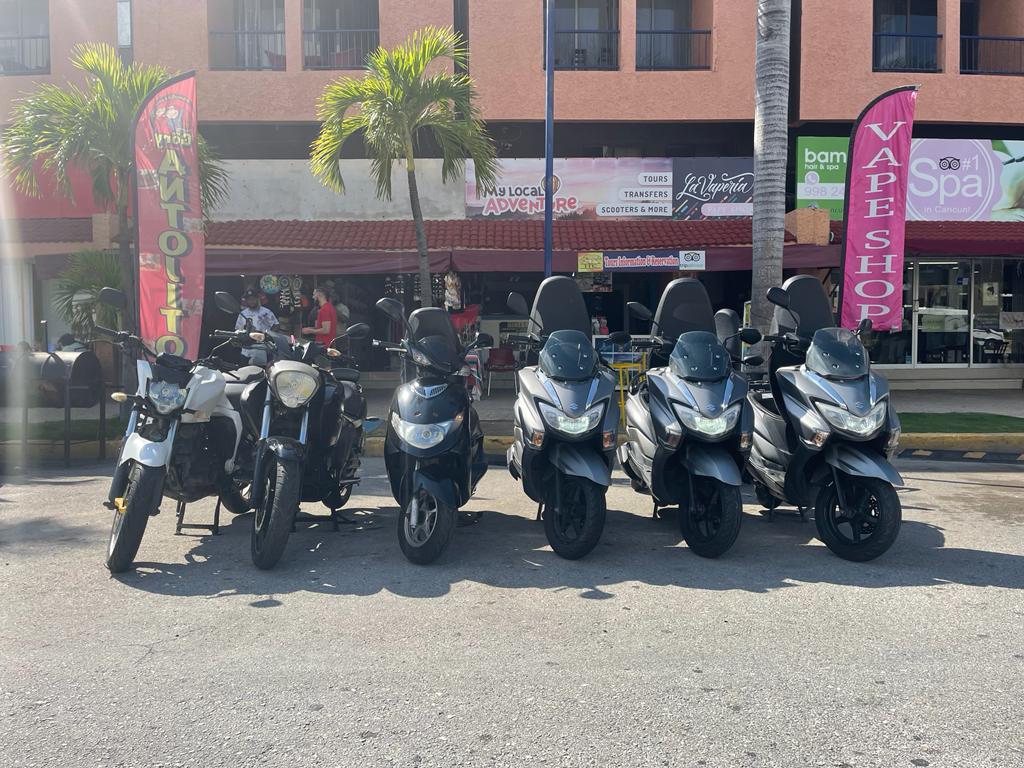 Scooters cancun zona hotelera, Zona Hotelera