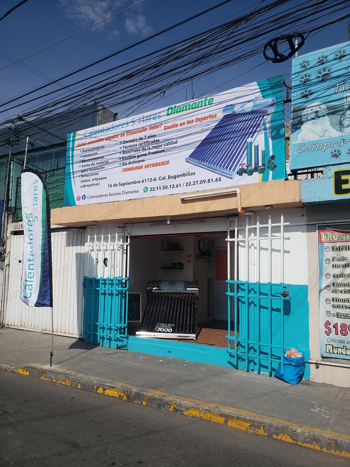 Calentadores solares Diamante, Otras zonas
