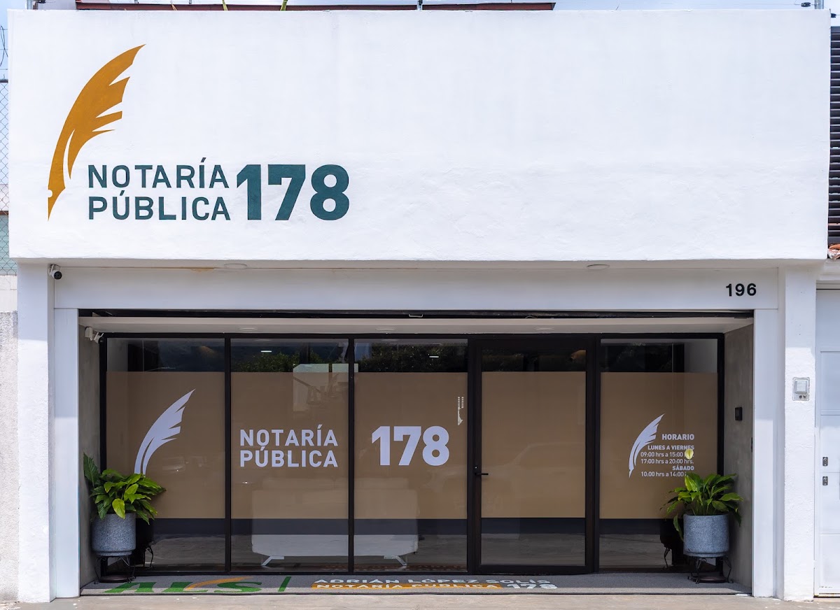 Notaria Pública número 178. A cargo del Lic. Adrián López Solís. Notaría…, Las Américas