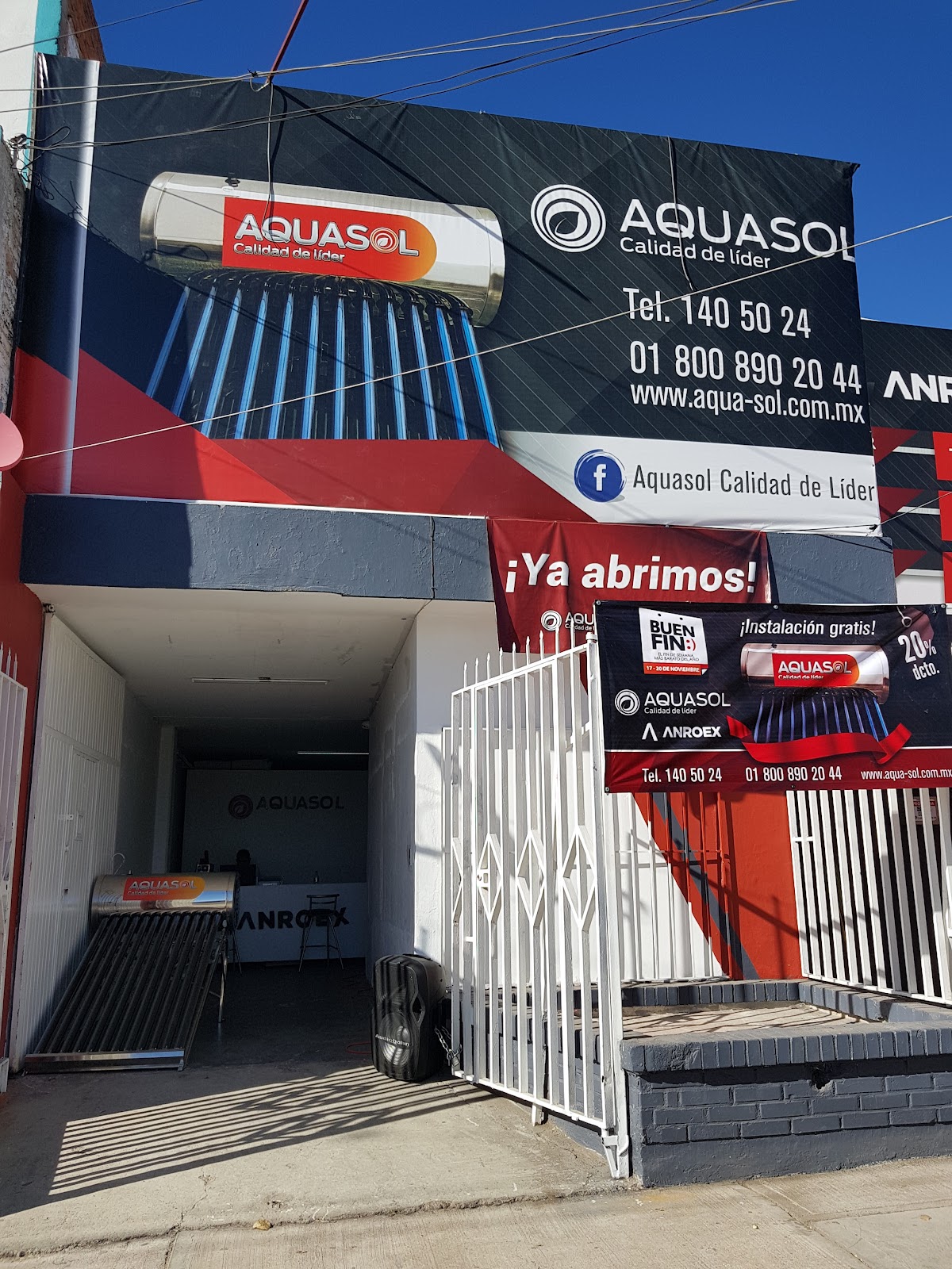Calentadores Solares AQUASOL, Sur
