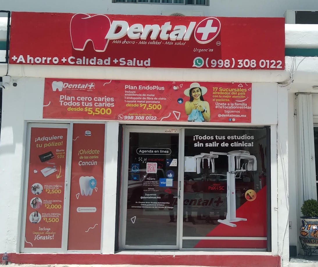 Dental Más – Sucursal Cancún, Zona Hotelera
