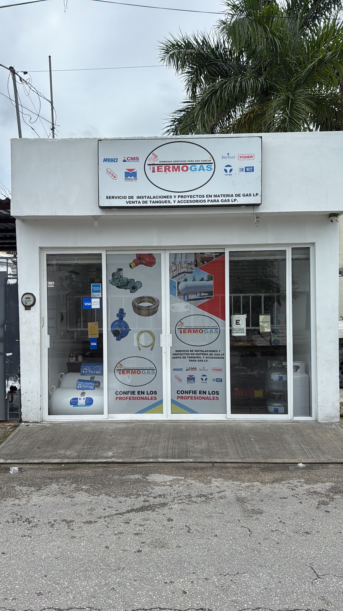 Termogas servicios para gas Cancun, Otras zonas