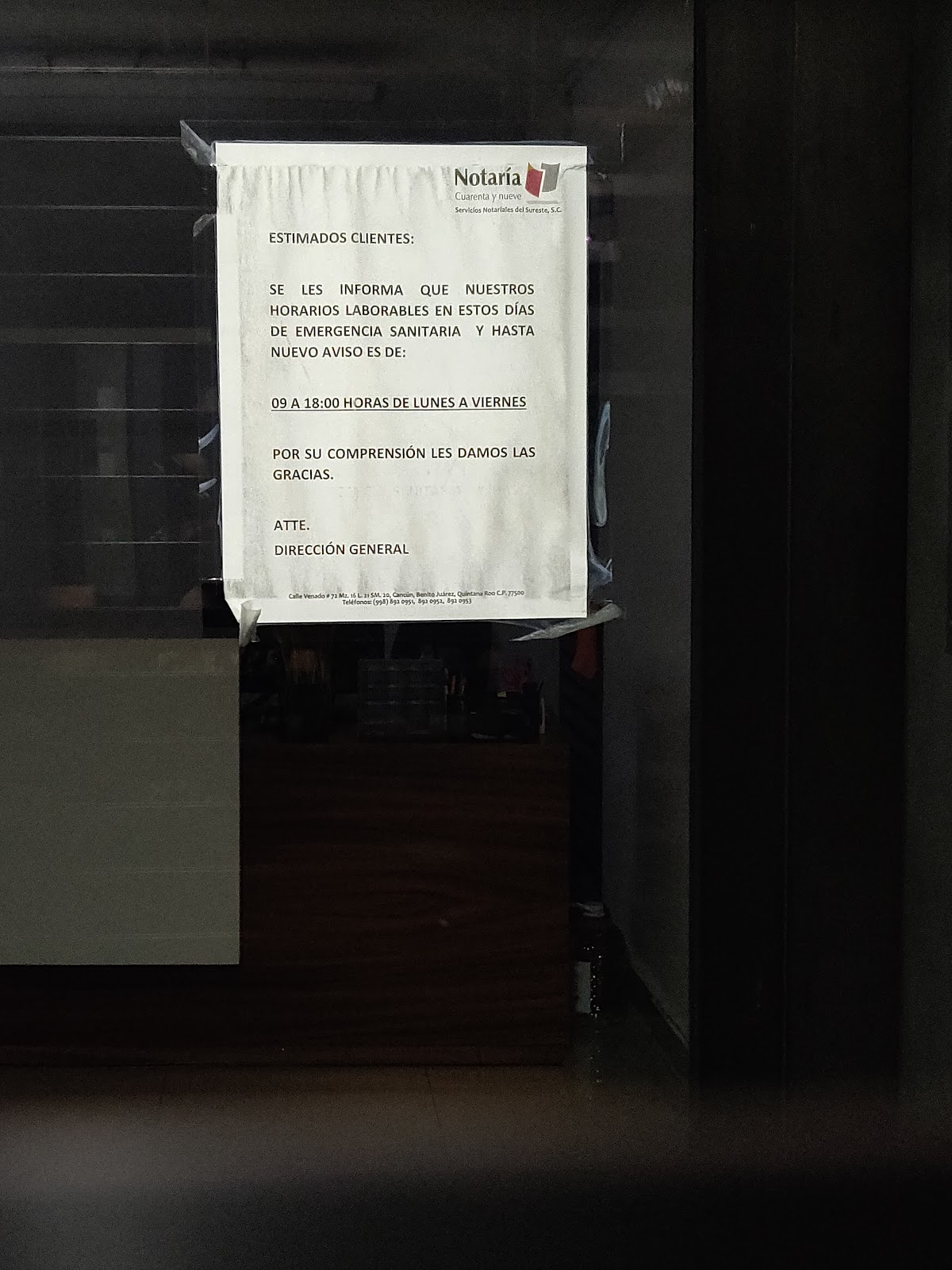 Notaría 49, Centro de Cancún