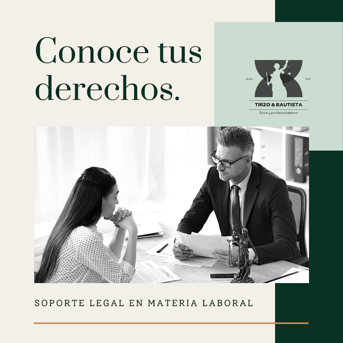 TIRZO y Bautista Abogados (Soporte Legal), Otras zonas