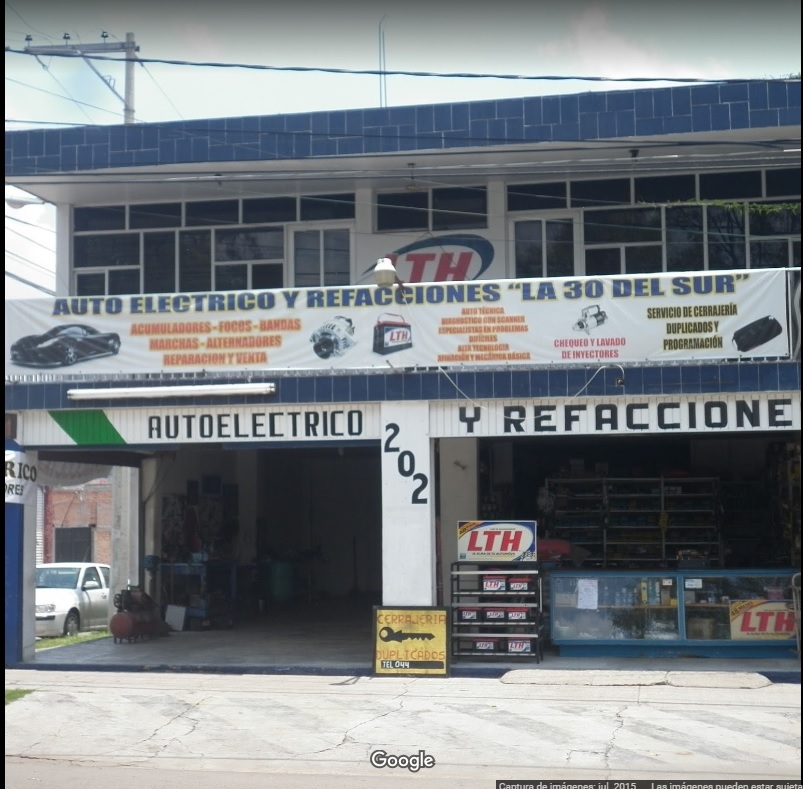 Autoelectrico LA 30 DEL SUR, Sur